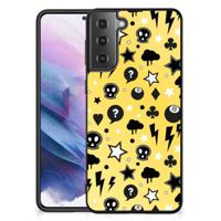 Telefoonhoesje Samsung Galaxy S21 Plus Punk Geel