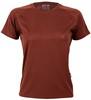 Cona Sports CN130 Ladies´ Rainbow Tech Tee - Choco - S