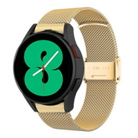 Samsung Galaxy Watch 4 - 40mm / 44mm - Milanese bandje met klemsluiting - Goud