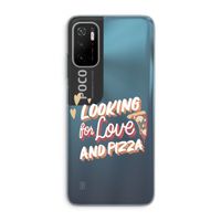 Pizza is the answer: Xiaomi Poco M3 Pro 5G Transparant Hoesje