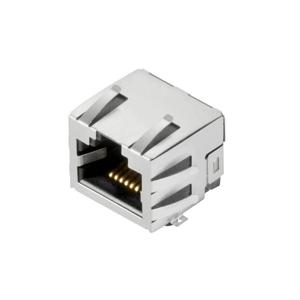 Weidmüller RJ45C3 S1U DE4N RL RJ45-aansluitstekker CAT 3 2562940000 Bus, inbouw horizontaal Aantal polen (sensoren) 8 Zilver, Zwart 200 stuk(s)