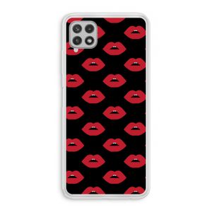 Lips: Samsung Galaxy A22 4G Transparant Hoesje