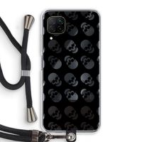 Musketon Skulls: Huawei P40 Lite Transparant Hoesje met koord