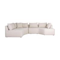 Zuiver Prosper chaise longue links Sand Zuiver Prosper chaise longue links Sand