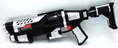 Toi-Toys Speelgoed geweer met licht en geluid, 45 cm lang