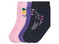 lupilu 5 paar baby thermosokken (19/22, Lichtroze/donkerblauw)