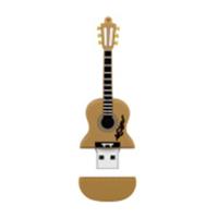 MicroDrive 4GB USB 2 0 Guitar U schijf