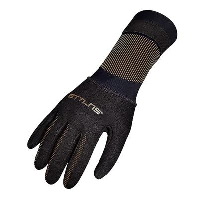 BTTLNS Boreas 1.0 Neopreen zwemhandschoenen zwart/goud