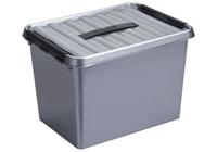 Sunware Q-line Box 22 liter metaal/zwart - thumbnail