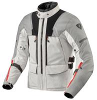 REV'IT! Offtrack 2 H2O jacket, Textiel motorjas heren, Lichtgrijs Zilver