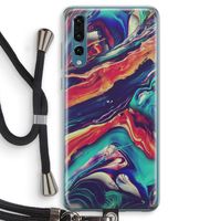 Chameleon Sun: Huawei P20 Pro Transparant Hoesje met koord