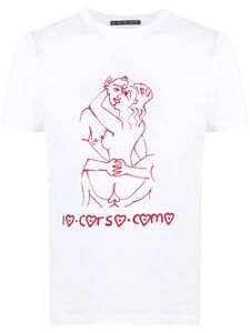 10 CORSO COMO t-shirt à imprimé graphique - Blanc