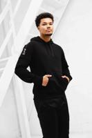 EA7 Emporio Armani 6DPM18 Hoodie Heren Zwart - Maat L - Kleur: Zwart | Soccerfanshop