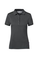 Hakro 214 COTTON TEC® Women's polo shirt - Anthracite - XL - thumbnail