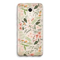 Sweet little flowers: Xiaomi Redmi 5 Transparant Hoesje - thumbnail