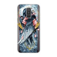 Golden Raven: Samsung Galaxy A6 Plus (2018) Transparant Hoesje