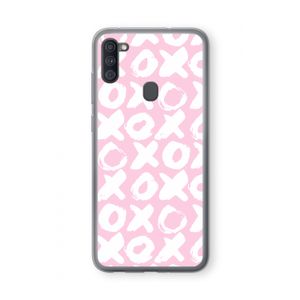 XOXO: Samsung Galaxy A11 Transparant Hoesje