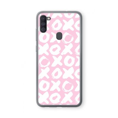 XOXO: Samsung Galaxy A11 Transparant Hoesje
