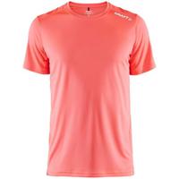 Craft Rush T-shirt roze heren XL