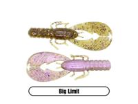 X Zone Muscle Back Finesse Craw 3,25inch 8,25 cm 8st. Big Limit - thumbnail