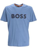 BOSS t-shirt à logo imprimé - Bleu