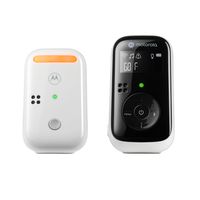 Motorola Baby Monitor PIP11 - 300 M - Tweewegcommunicatie - Nachtlampje en Slaapliedjes - Wit