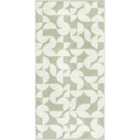 Cawö Cawo Studio gemustert 6251 Handdoek 50x100 wasabi