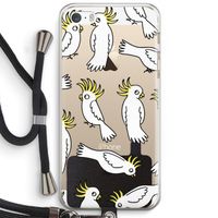 Papegaai: iPhone 5 / 5S / SE Transparant Hoesje met koord