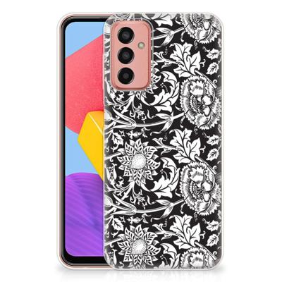 Samsung Galaxy M13 | M23 | TPU Case | Black Flowers Samsung Galaxy M13 | M23 | TPU Case | Black Flowers