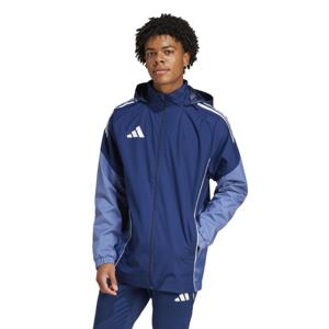 adidas Tiro 25 Competition Allweather Jack Donkerblauw Lichtblauw