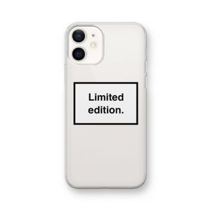 Limited edition: iPhone 12 Transparant Hoesje