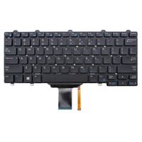 Notebook keyboard for Dell Latitude E7250 backlit