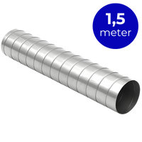 Filterfabriek Huismerk Spirobuis dia 250mm - lengte 1,5 meter - rond gegalvaniseerd - thumbnail