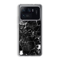 Zwart Marmer 2: Xiaomi Mi 11 Ultra Transparant Hoesje