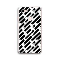 Zwarte vegen: Google Pixel 3 XL Transparant Hoesje
