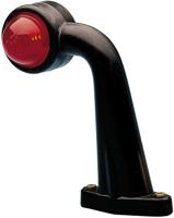 HELLA Clearance light white/red uni rubber arm