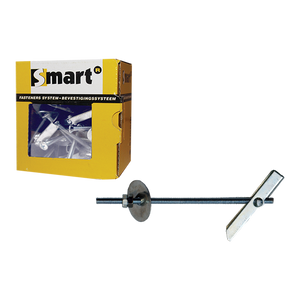 pgb-Europe SMART | Kipankers + draadstang M6x100 Zn SM0GAR001060100E