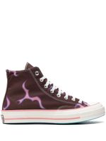 Converse x Golf le Fleur baskets montantes Chuck 70 'Flames' - Marron