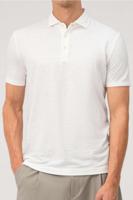 OLYMP Casual Regular Fit Polo shirt Korte mouw wit - thumbnail