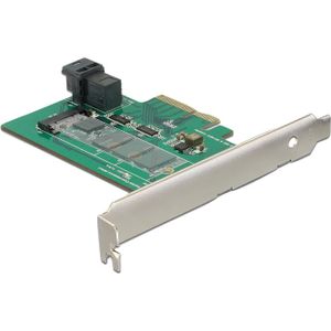 DeLOCK PCI Express Card > 1 x internal NVMe M.2 PCIe / 1 x internal SFF-8643 NVMe controller