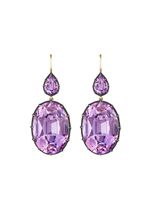 FRED LEIGHTON boucles d'oreilles Collect en or 18ct ornées d'améthyste - thumbnail