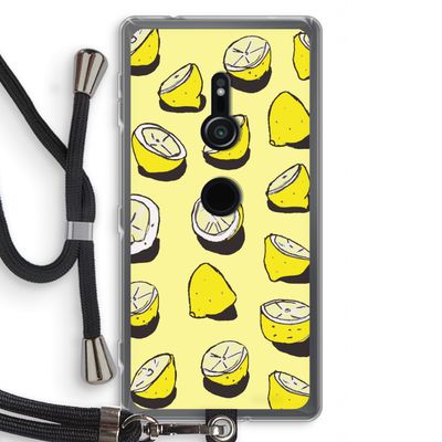 When Life Gives You Lemons...: Sony Xperia XZ2 Transparant Hoesje met koord