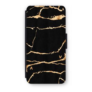 Gouden marmer: iPhone 7 Flip Hoesje