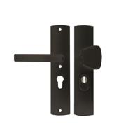 VH-beslag Curve Kr/Gr Blok PC55 Zwart 38-54mm