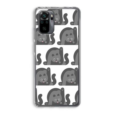 Cats: Xiaomi Redmi Note 10 Pro Transparant Hoesje