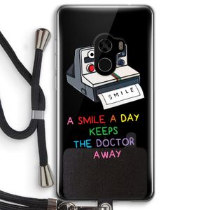 Smile: Xiaomi Mi Mix 2 Transparant Hoesje met koord