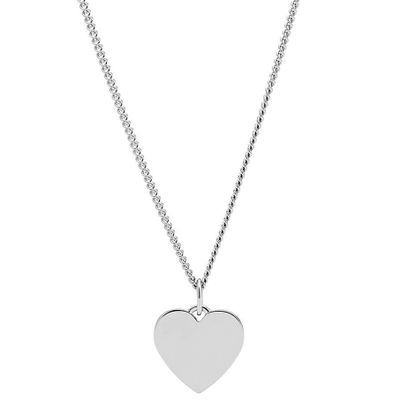 Fossil JF03330040 Ketting Vintage Iconic staal zilverkleurig 40-45,5 cm