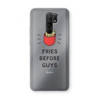 Fries before guys: Xiaomi Redmi 9 Transparant Hoesje Fries before guys: Xiaomi Redmi 9 Transparant Hoesje