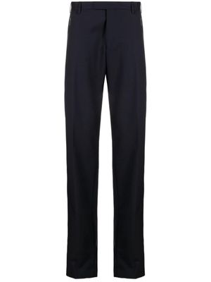 Karl Lagerfeld pantalon Fly à coupe droite - Bleu