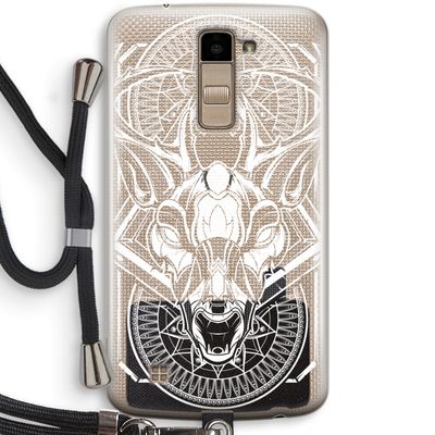 Oh Deer: LG K10 (2016) Transparant Hoesje met koord